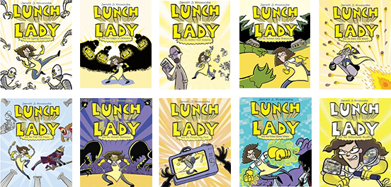 Lunch Lady Graphic Novels