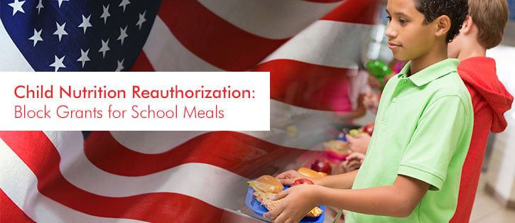 block grants for school meals