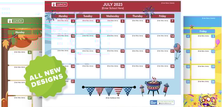 New Designs Free School Menu Templates For The 2023 24 School Year New Designs Free School Menu Templates For The 2023 24 School Year