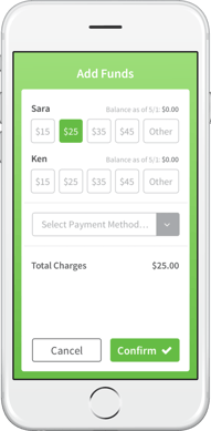 Mobile app | Make payments